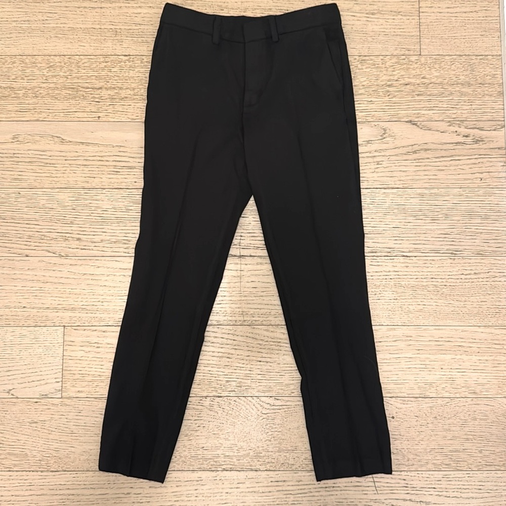 J. CREW Boys black slim Ludlow suit pant in Italian Loro Piana wool, size 10